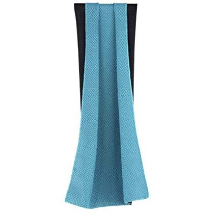 Fitness Dry Cooling Sports Towel Gym Best Workout face Iced Sweat Towel (Light Blue)