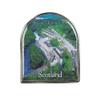 Collectible Novelty Pin for Backpack, Scarf - Made From Jeweler Class Metal - Spartan and the Green Egg Explorer Pin Series: New Lanark, Scotland (134) view 1