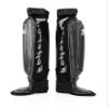 Fairtex SP6 Muay Thai Shin Guards for Men, Women, Kids | Shin Guards Made with Neoprene Material & are Premium, Lightweight & Durable | Reinforced Paddings on The Shins (Black/XLarge) view 3