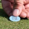 YouCustomizeIt Personalized Live Love Lake Golf Ball Marker - Hat Clip - Silver view 4