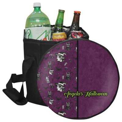 YouCustomizeIt Personalized Witches On Halloween Collapsible Cooler & Seat