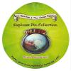 Collectible Novelty Pin for Backpack, Scarf - Made From Jeweler Class Metal - Spartan and the Green Egg Explorer Pin Series: Pluto (383) view 2