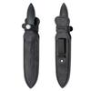 Rambo 9434 6.13" Full Tang Blade Solid Black Fixed Knife + Sheath view 2