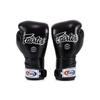 Fairtex BGV6 Angular Gloves: Premium Synthetic Leather Construction | Unique Design, Locked Thumb |Multi-Layer Padding |Ideal for Boxing, MMA, Kickboxing & More(Black/White/16oz) view 3