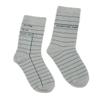 Out of Print Library Card Light Gray Socks Unisex Small view 1