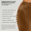 Conceited Velvet Joggers for Women - Soft Warm Velour Pants - Tan/Camel - Medium view 2