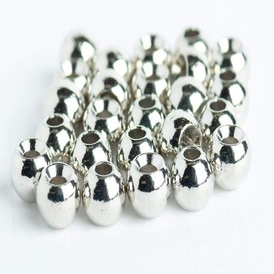 Blue Wing Olive Tungsten Beads for Fly Tying - 100 Pack (Nickel, 3.2 mm (1/8))