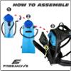 FREEMOVE Hydration Water Backpack 3in1 with 2L Bladder & Insulated Backpack Cooler Bag - a Complete Hydration Solution - Ideal Hydro Camel Back Pack for Hiking, Biking, Running, Cycling, MTB & Rave view 2