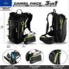 FREEMOVE Hydration Water Backpack 3in1 with 2L Bladder & Insulated Backpack Cooler Bag - a Complete Hydration Solution - Ideal Hydro Camel Back Pack for Hiking, Biking, Running, Cycling, MTB & Rave view 3