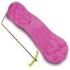 Jamara 460393 460393-Snow Play Snowboard 72cm Easy Grip, Bear Shape on Handle, Lightweight, Durable, Pink view 4