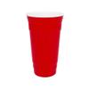 G.E.T. SC-32-R BPA-Free Reusable Plastic Red Party Cup Tumbler Only, 32 Ounce, Red (Set of 12) view 1