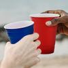 G.E.T. SC-32-R BPA-Free Reusable Plastic Red Party Cup Tumbler Only, 32 Ounce, Red (Set of 12) view 3