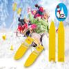 Jamara 460379 460379-Snow Play Alpin 1st Step 40cm Aerodynamic Construction, Extra Safe and Adjustable Fastening Loops, Anti-Slip Surface on The top, Ski Poles 40 cm, Yellow view 2