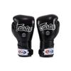 Fairtex BGV6 Angular Gloves: Premium Synthetic Leather Construction | Unique Design, Locked Thumb |Multi-Layer Padding |Ideal for Boxing, MMA, Kickboxing & More(Black/White/14oz) view 3