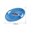 Jamara 460369 460369-Snow Play Round Snow Sledge 60cm Handles on Both Sides, Lightweight, Durable, Blue view 3