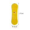 Jamara 460391 - Snow Play Snowboard 72cm Yellow - Easy Grip Handles, Bear Shape on Handle, Lightweight, Durable view 3