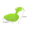 Jamara 460375 - Snow Play Snow Glider Bear Green - Easy Grip Handles, Bear Shape on Handle, Lightweight, Durable view 3