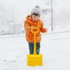 Jamara 460401 Yellow 460401-Snow Play Snow Shovel Tally 70 cm Robust and Stable, Reinforcing Ribs in The Blade, Plastic Handy D-Handle view 2