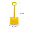Jamara 460401 Yellow 460401-Snow Play Snow Shovel Tally 70 cm Robust and Stable, Reinforcing Ribs in The Blade, Plastic Handy D-Handle view 3