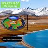 Collectible Novelty Pin for Backpack, Scarf - Made From Jeweler Class Metal - Spartan and the Green Egg Explorer Pin Series: Qinghai-Tibet Plateau, Tibet (104) view 4