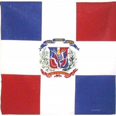 MWS 22"x22" Domincan Republic bandana Bandanna