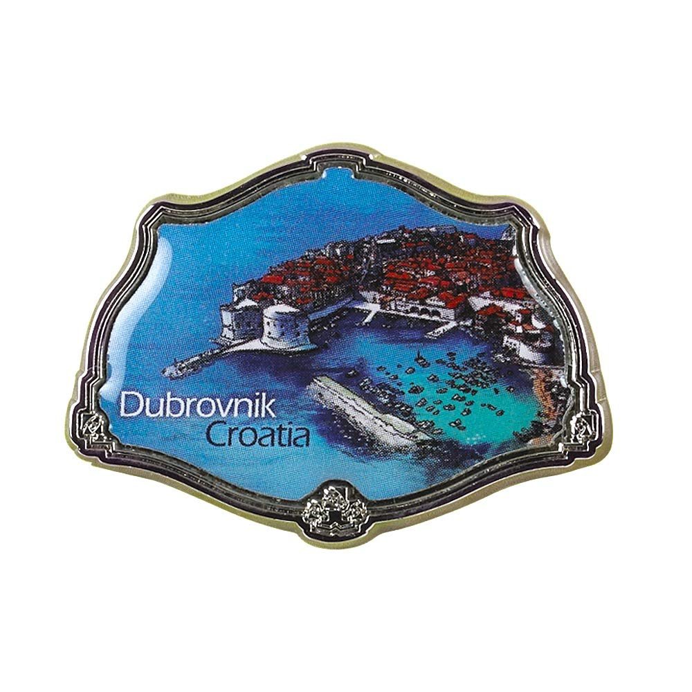 Dubrovnik, Croatia Explorer Pin - Collectible Enamel Lapel Pin for Bags