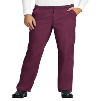 KOI Lite 606 Men's Discovery Scrub Pant Wine 3XL