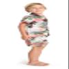 Boy Hawaiian Shirt and Shorts Cabana Set in Neon Pastel Sunset Size 6 view 3