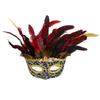 Boland 72218 - Augenmaske Voodoo Marasa, Maskenball, Accessoire, Karneval, Kostm, Mottopary, Halloween view 1