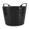 TUFF Stuff Products TUFF Flex TUB Farm Animal Feeder, 7-GAL, Black view 1
