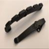 Black Titanium Back Spacer and Pocket Clip For Spyderco Tenacious folder knife C122GP C122GS C122GBBKP C122GPBBN C122GPGR view 4