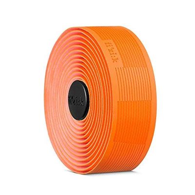 Fizik Vento Solocush Tacky,Gravel and Road Cycling bar Tape, Orange Fluo, 2.7mm