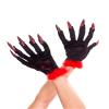 Music legs Devil gloves with nails view 1