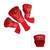 NCAA Louisville Cardinals Golf Contour Head Covers, Set of 3 view 1