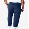 KingSize Men's Big & Tall Fleece Open-Bottom Sweatpants - Big - 9XL, Navy view 2