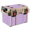 MightySkins (Cooler Not Included) Skin Compatible with Pelican 20 qt Cooler wrap Cover Sticker Skins Lavender Chevron view 1