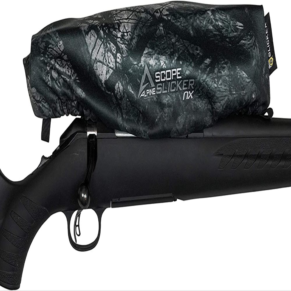 Alpine Innovations ScopeSlicker NX Scope Cover | Large, Fits 14-20 Scopes, Stealth Shadow