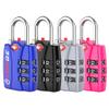 Forge Open Alert TSA Approved Luggage Locks - 3 Digit Combination, Easy Read Dials, Zinc Alloy Body - Ideal Travel Lock for Luggage, Suitcases, Bags & Toolboxes (4 Color Locks #2) view 1