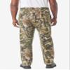 KingSize Men's Big & Tall Fleece Open-Bottom Sweatpants - Big - XL, Black view 2