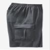 KingSize Men's Big & Tall Lightweight Jersey Cargo Shorts - Tall - 2XL, Heather Slate view 4