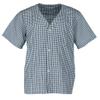 Fruit of the Loom Men's Short Sleeve Woven Pajama Pant Set, 5032444, Blue Plaid, S view 2