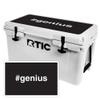 MightySkins (Cooler Not Included) Skin Compatible with RTIC 45 Cooler Lid (2017 Model) - Genius | Protective, Durable, and Unique Vinyl Decal wrap Cover | Easy to Apply | Made in The USA view 1