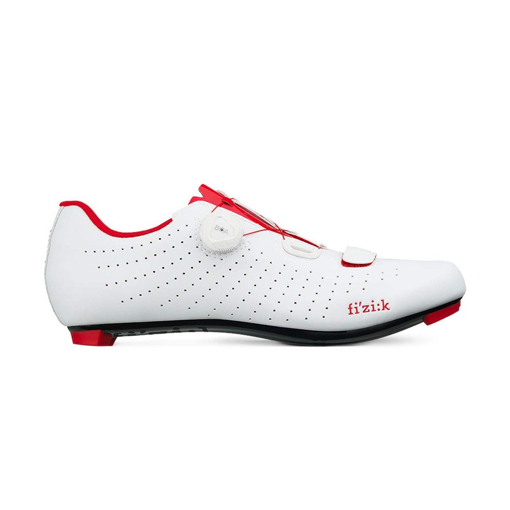 Fizik R5 Overcurve (2019) Shoes, White/Red, Size 39.0