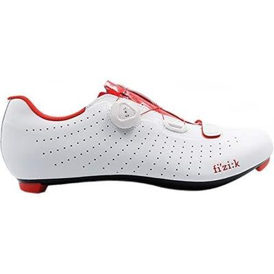 Fizik R5 Overcurve (2019) Shoes, White/Red, 38.5