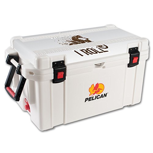 MightySkins Skin Compatible with Pelican 65 qt Cooler Lid Motocross | Protective, Durable, and Unique Vinyl Decal wrap Cover | Easy to Apply, Remove, and Change Styles | Made in The USA