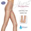 Hanes Silk Reflections Control Top Sheer Toe Silky Sheer Pantyhose, Little Color, Size AB (Pack of 6) view 4