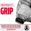 Franklin Sports Baseball Bat Grip Knob - Gator Grip Bat Nub - Baseball and Softball Bat Grip Knob - Improved Grip and Sting Reducer - Black, One Size (24051C1) view 2