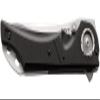 CRKT Seismic EDC Folding Pocket Knife: Heavy Duty Everyday Carry, Satin Blade, Flipper Open, Deadbolt Button Lock, IKBS Ball Bearing Pivot, G10 Handle, Deep Carry Pocket Clip 5401 view 3