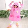 Aircee Kids Rain Coat for Kids Raincoat Girls Boys Reusable Rain Poncho Jacket Gear Schoolbag Position Packable Rainwear view 2