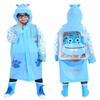 Aircee Kids Rain Coat for Kids Raincoat Girls Boys Reusable Rain Poncho Jacket Gear Schoolbag Position Packable Rainwear view 1